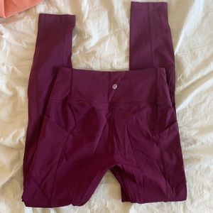 Lulu leggings high rise